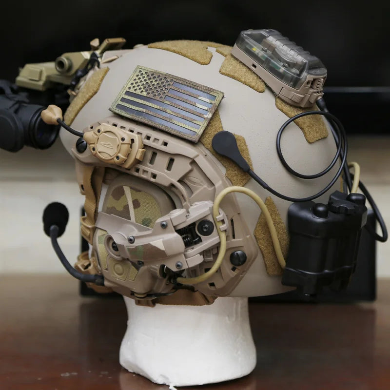 Helmet Identification Light FMA Tactical Hunting Camping Outdoor Helmet PIM HEL-STAR6 Vibration Induction Survival Light
