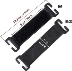 Tactical Molle Strip Adapter Vest Backpack Patch Panel Hook&Loop Converter Ribbon Strip For Attching ID Patches
