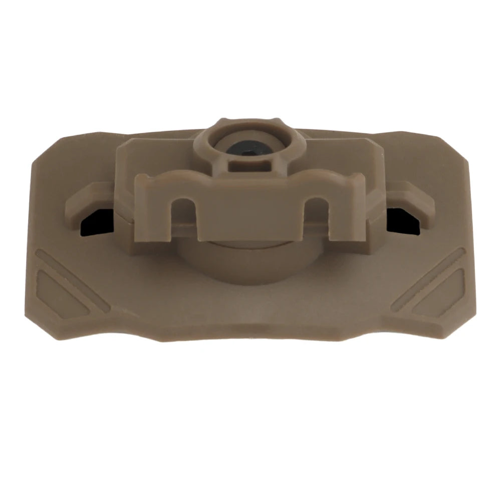 Universal Helmet Light Adapter Helmet Tactical Headlight Night Vision Device With Rotatable Base Adapter