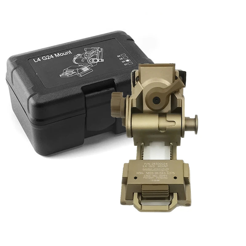 PVS15 PVS18 GPNVG18 Night Vision Goggle NVG Bracket,Metal Helmet Bracket,Modular Interface Design for L4G24 NVG Metal Mount