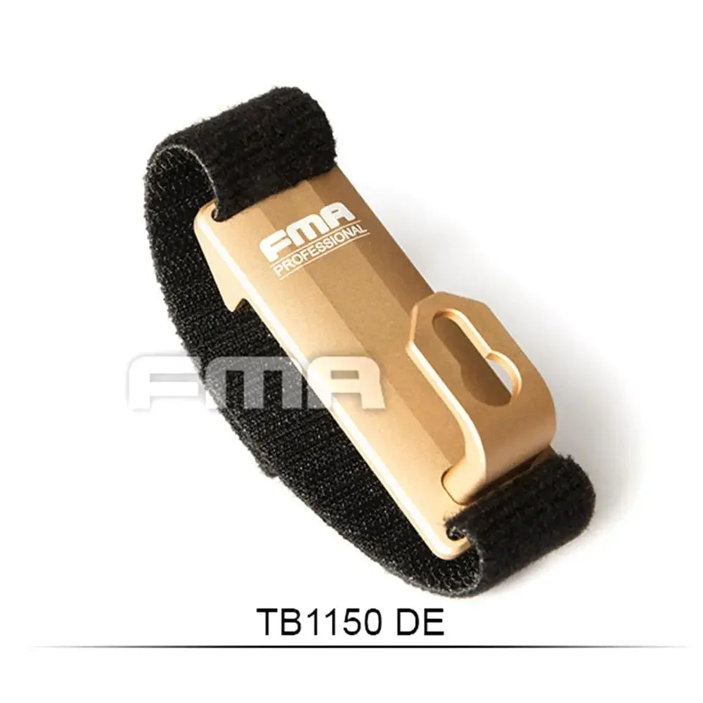New Outdoor Height Quality CNC  Aluminum Shoulder Mount Sling belt Fixed Anchor Hook Clip Molle Chest Rig