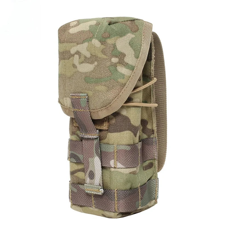 Tactical 556/7.62 Dual Pouch, MOLLE System, Adjustable Elastic, Lightweight, Drainage Hole