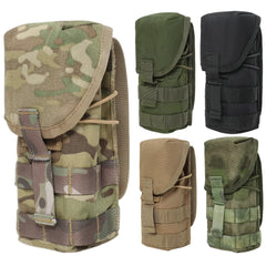 Tactical 556/7.62 Dual Pouch, MOLLE System, Adjustable Elastic, Lightweight, Drainage Hole