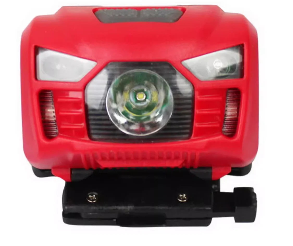USB Charging Induction Waterproof Headlight FAST Tactical Helmet Headlight Q5 Rescue Light Signal Light