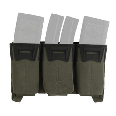 Multi-Caliber Triple Mag Placard Pouch