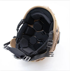 Breathability Detachable Comfortable Dual Layer Memory Foam Sponge Sweat Absorption Wendy Outdoor Tactical Hunting Helmet Pad