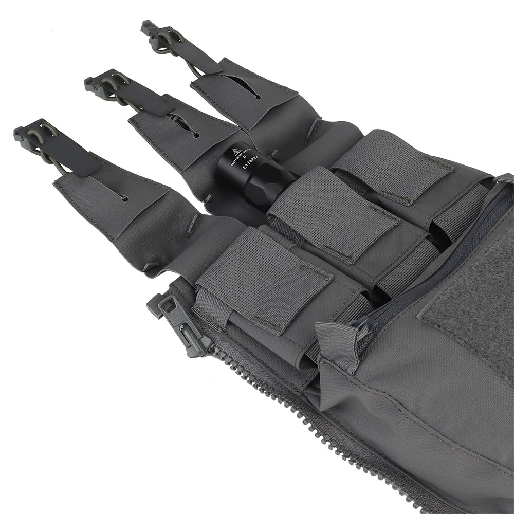Assault Adapt Banger Back Panel Zip On Rear Pack Tactical Vest FCPC V5 Plate Carrier Accessories Bag GP Pouch Multitools Pocket