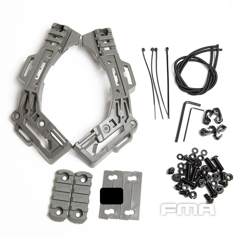 FMA EX BALLISTIC Version Tactical Helmet Special 3.0 Rail System Components  Helmet Accessories Mount
