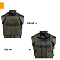 KRYDEX MOLLE Triple 5.56 Placard Insert Holder