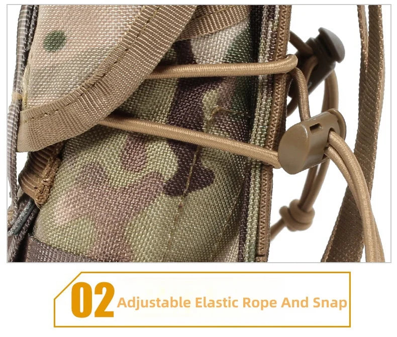 Tactical Double 5.56/7.62 M4 Magazine Pouch AK AR Rifle Mag Paintball Hunting Accessories