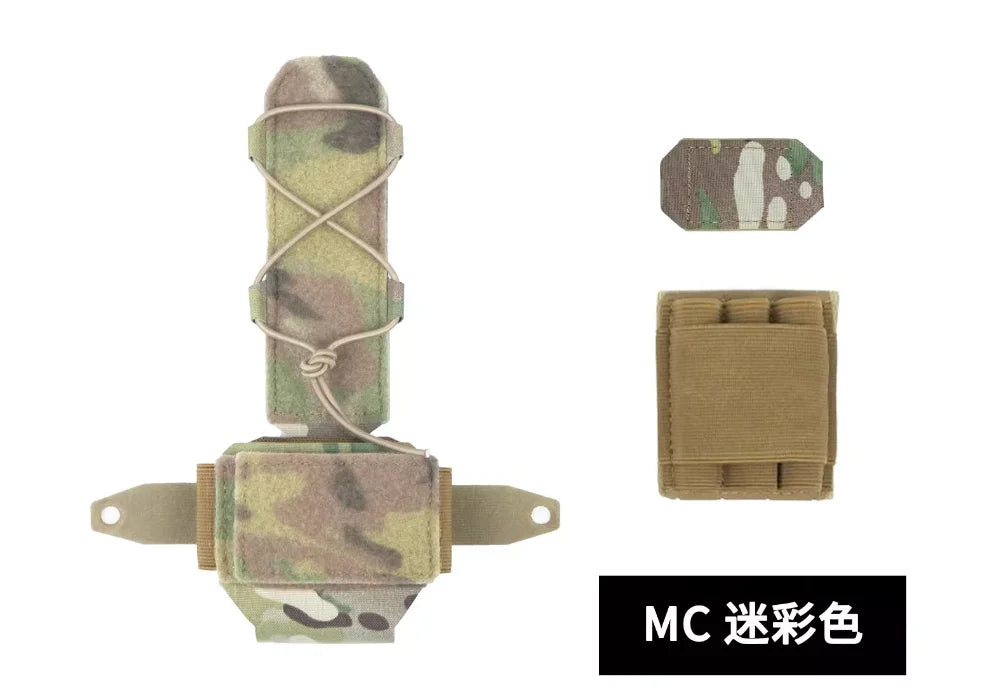 Multifunctional Tactical Hunting Helmet Night Vision Device Battery Accessory Bag Easy Disassemble Counterweight Bag