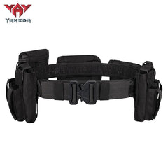 YAKEDA Factory Inner Nylon Patrol Tactical Waist Utility Duty Belt with Quick Detach Metal Buckle
