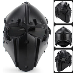 Full-Face Integrated Helmet Mask