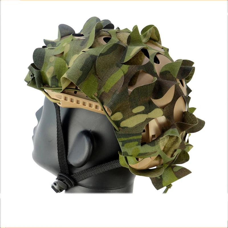 Laser Cut Fast Tactical Helmet Cloth Tactical CS Helmet Cover